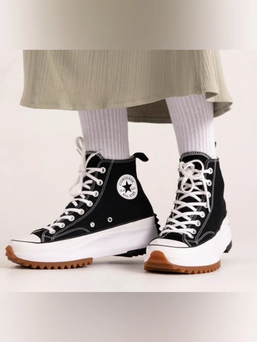 Converse Run Star Hike Platform Sneakers Womens Size 9.5/mens 8